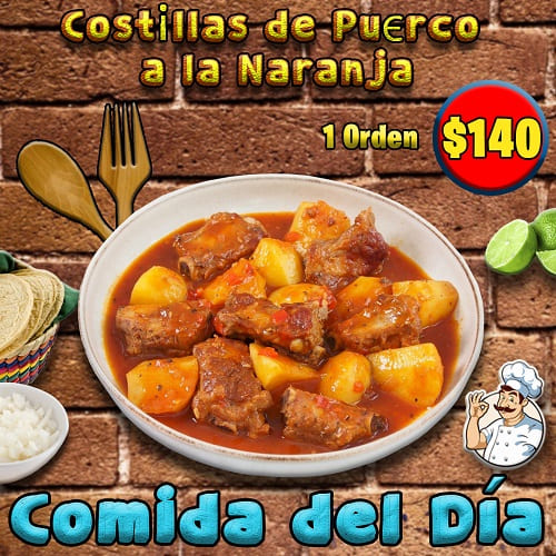 Costillas Naranja 140