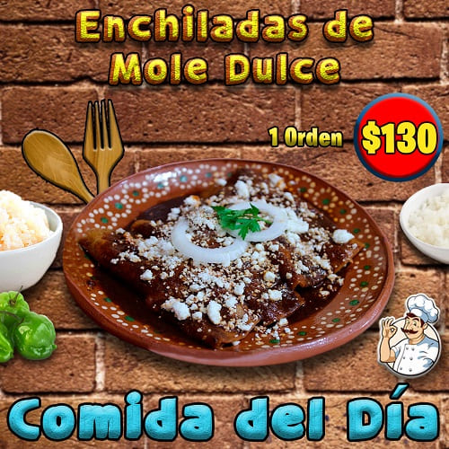 Enchiladas de Mole 130