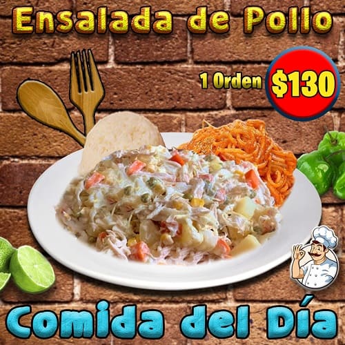 Ensalada de Pollo 130