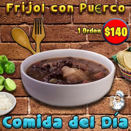 Frijol con Puerco 140