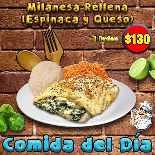 Milanesa Rellena 130