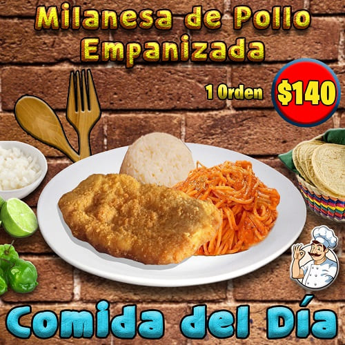Milanesa de Pollo 140