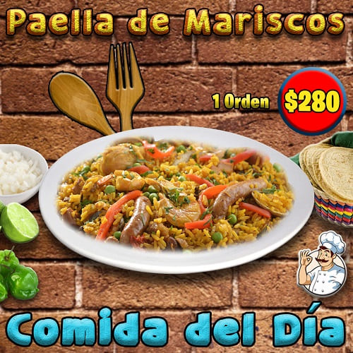 Paella de Mariscos 280