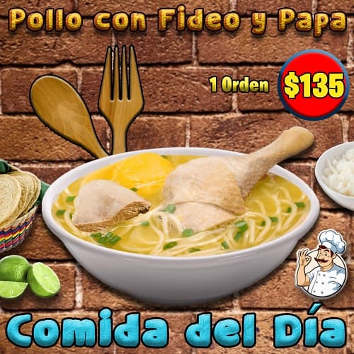 Pollo con Fideo 135
