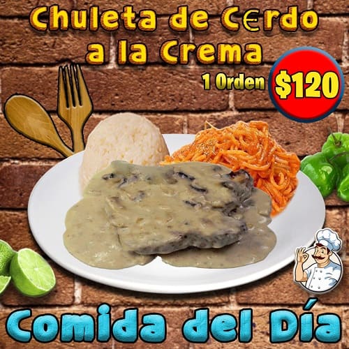 Promo Chuleta de Cerdo a la Crema 120 Pagina 2