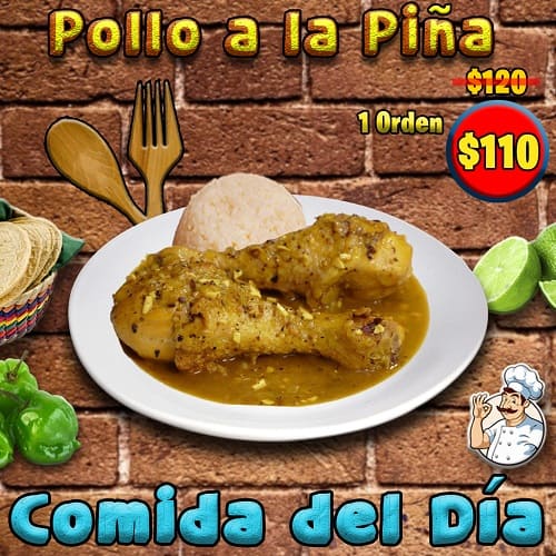 Promo Pollo a la Piña Pagina 2