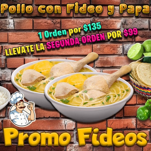 Promo Pollo con Fideo 135