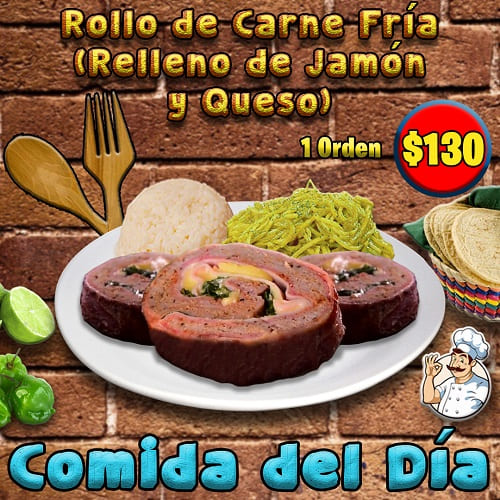 Rollo de Carne Fria 130