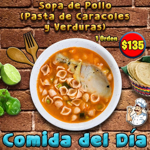 Sopa de Pollo 135