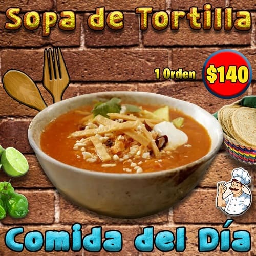 Sopa de Tortilla 140